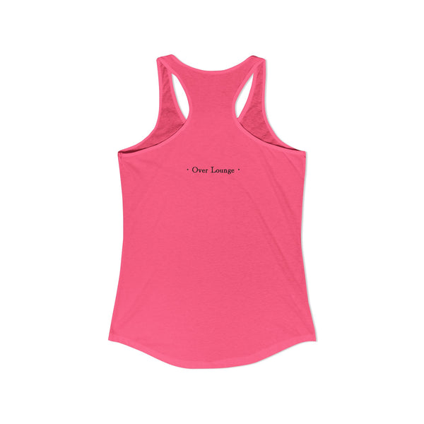 Women's Ideal Racerback Over Lounge Logo Tank
