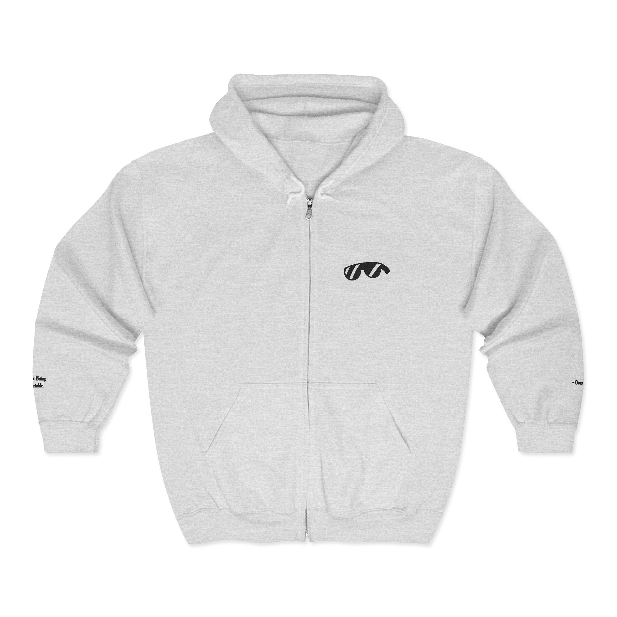 Over Lounge Logo Full-Zip Sweatshirt Hoodie