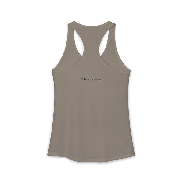 Women's Ideal Racerback Over Lounge Logo Tank