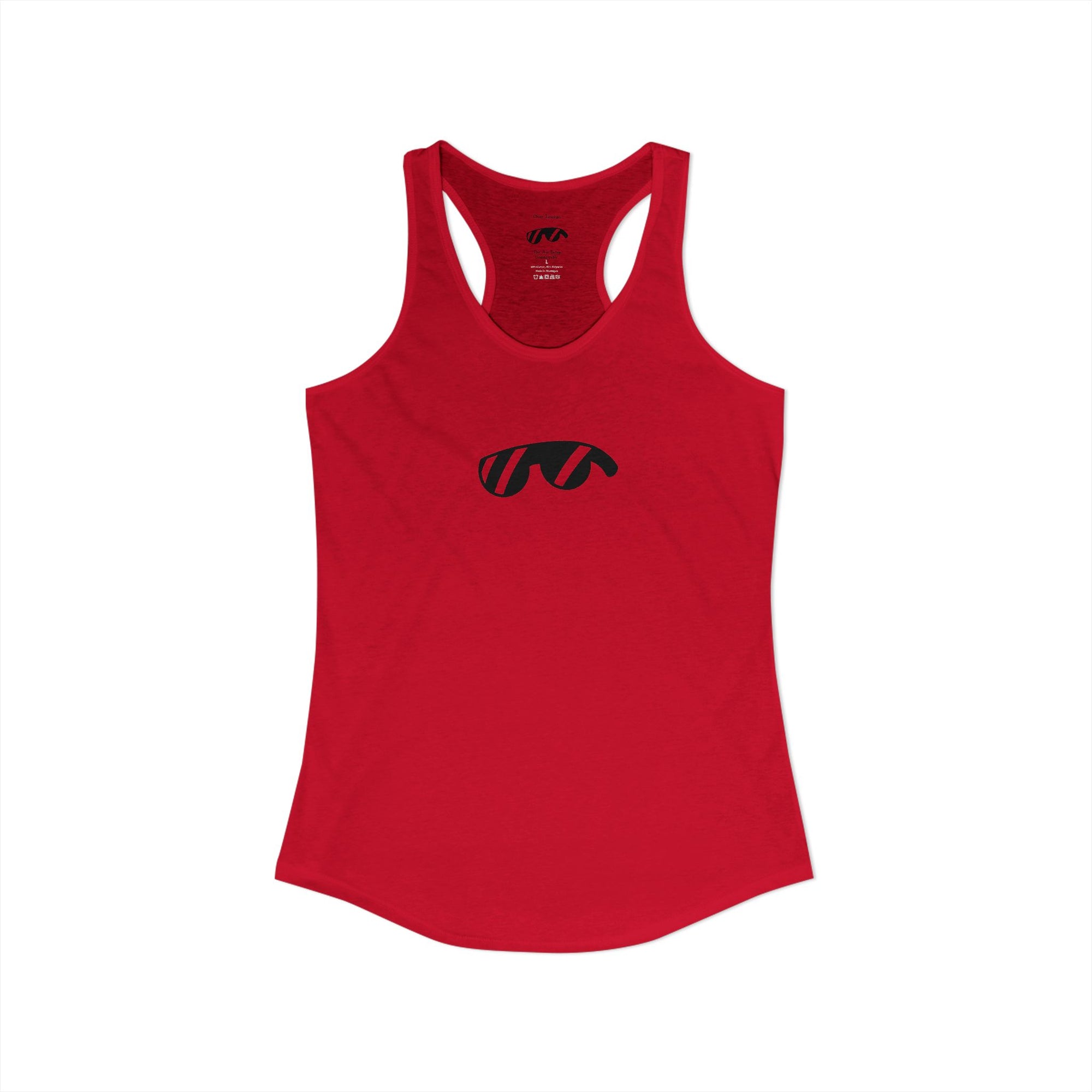 Women's Ideal Racerback Over Lounge Logo Tank