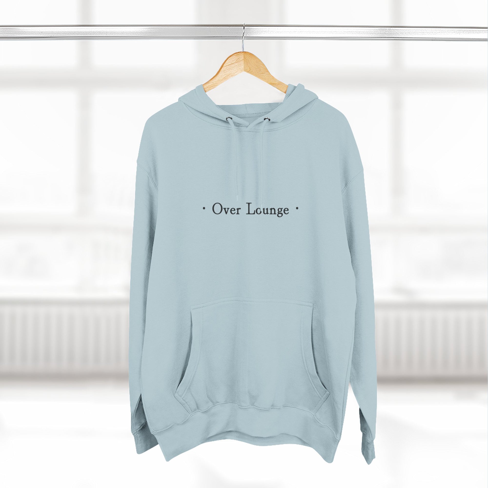 Over Lounge Logo Fleece Hoodie