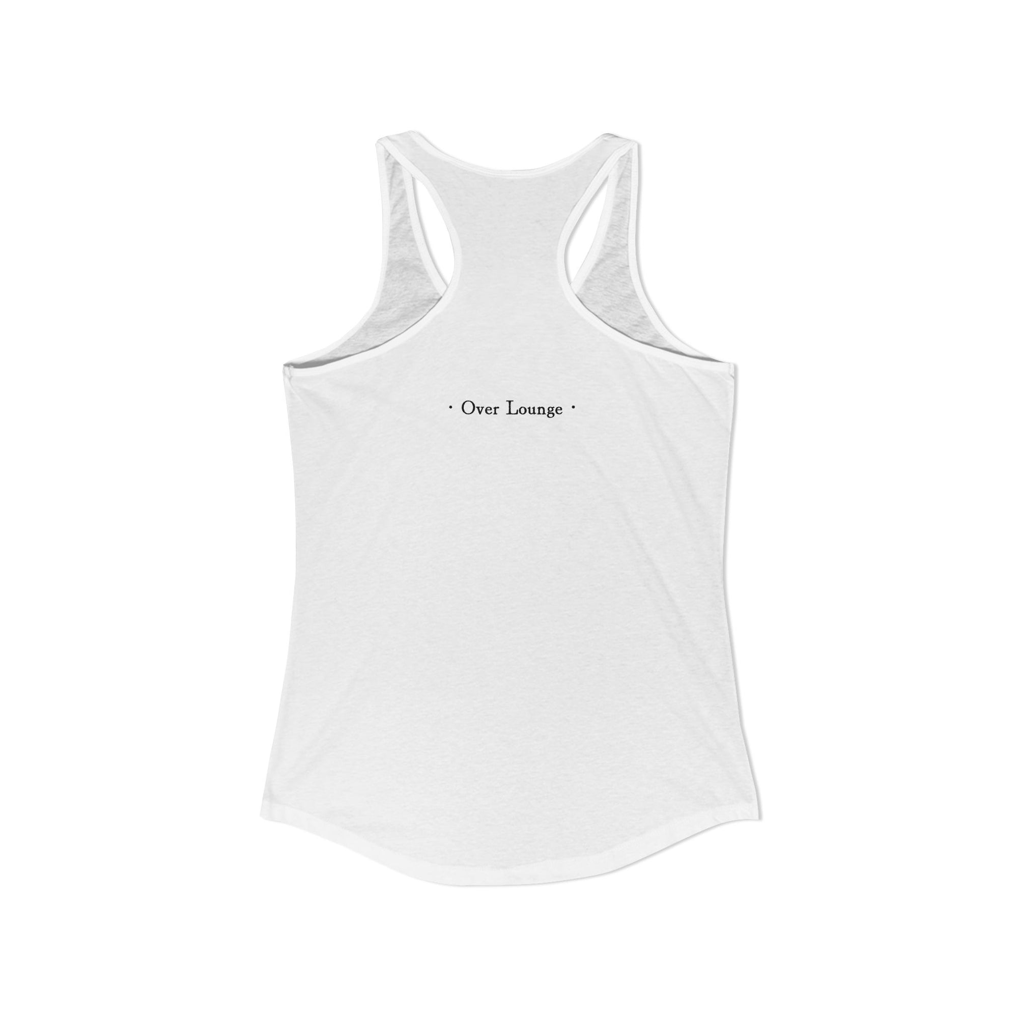 Women's Ideal Racerback Over Lounge Logo Tank