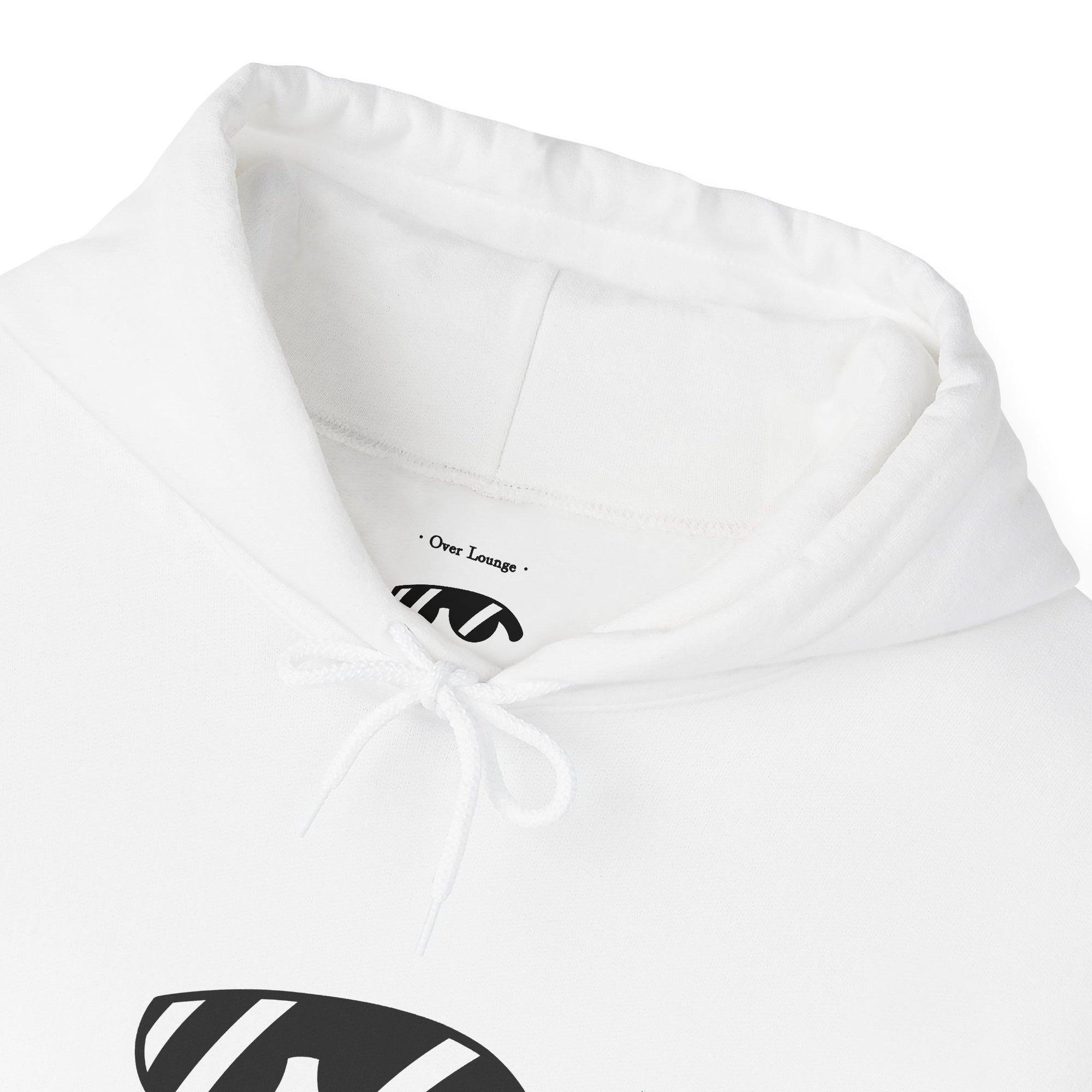 Minimal Over Lounge Logo Graphic Pullover