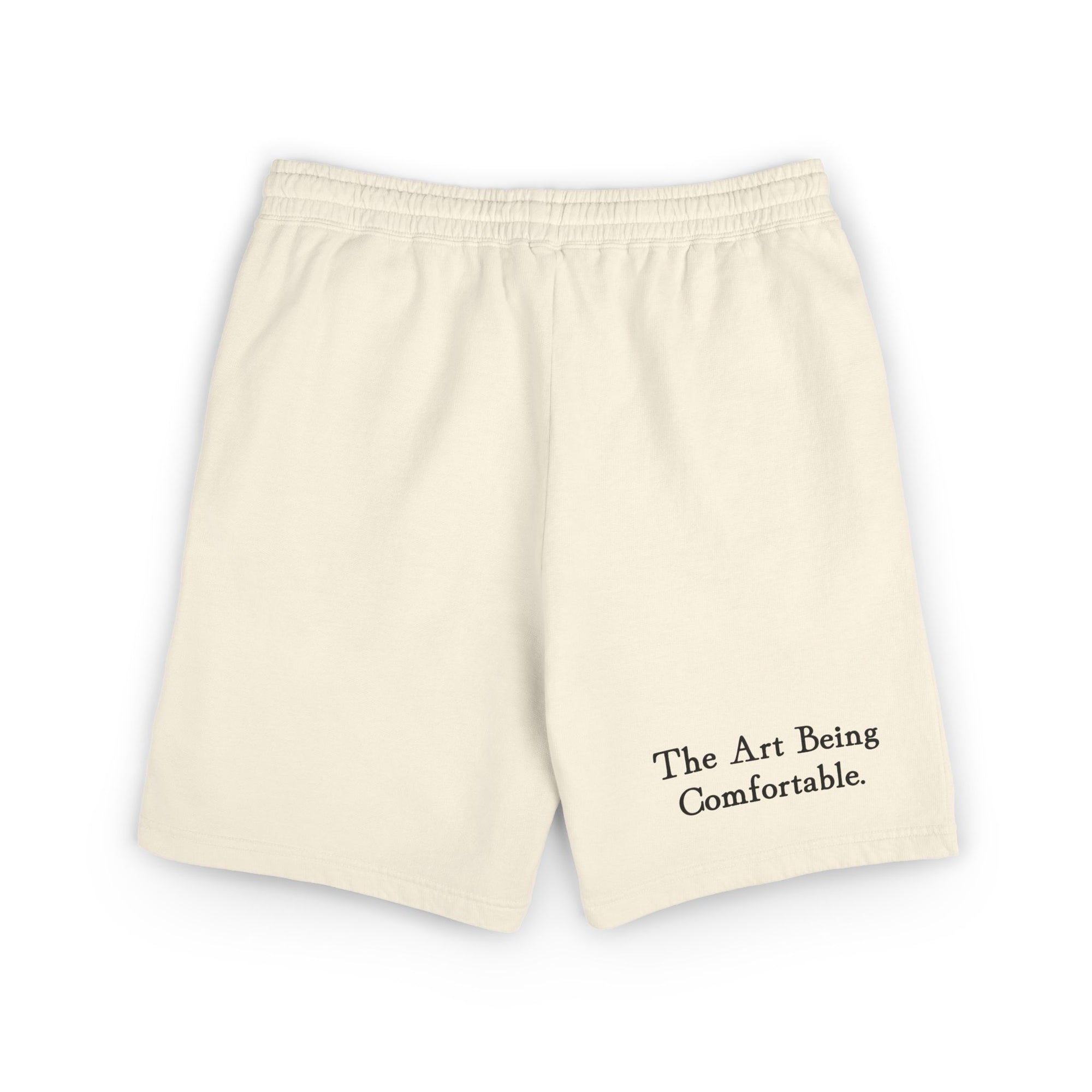 Lightweight Fleece Sweat Shorts - "The Art Being Comfortable" Lounge Shorts