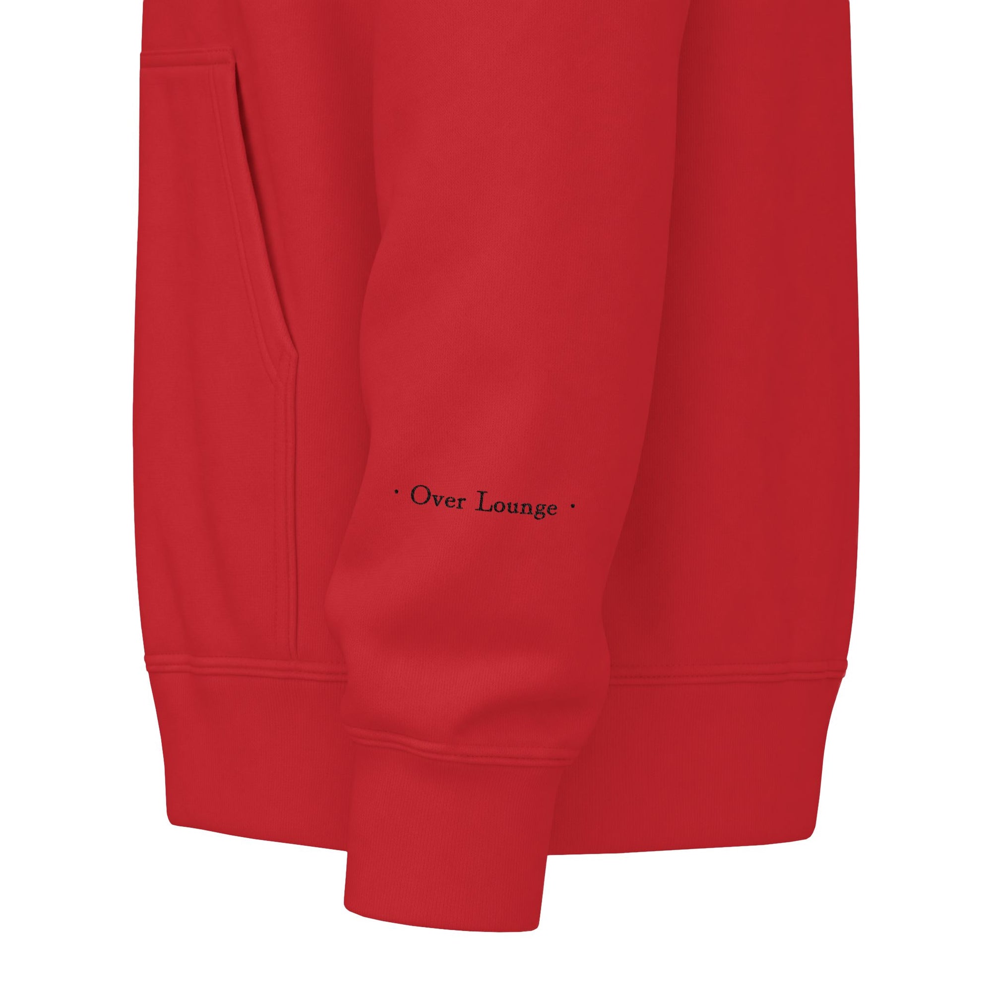 Over Lounge Logo Full-Zip Sweatshirt Hoodie