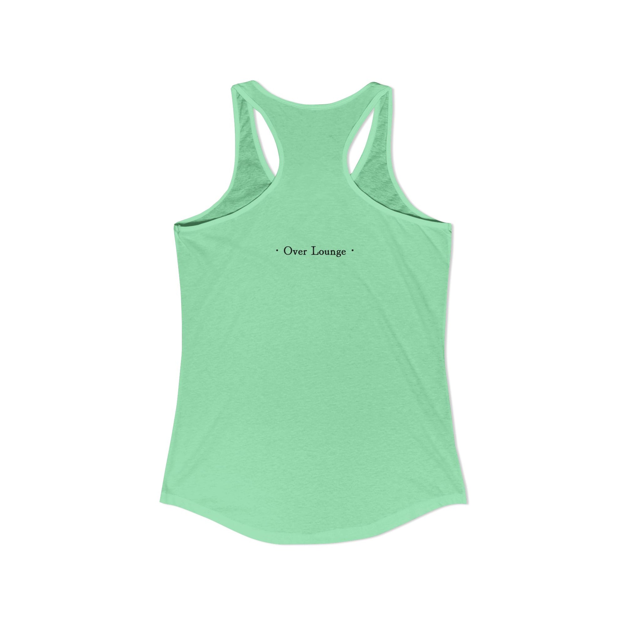 Women's Ideal Racerback Over Lounge Logo Tank