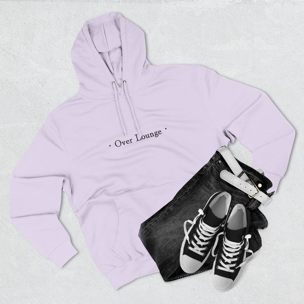 Over Lounge Logo Fleece Hoodie