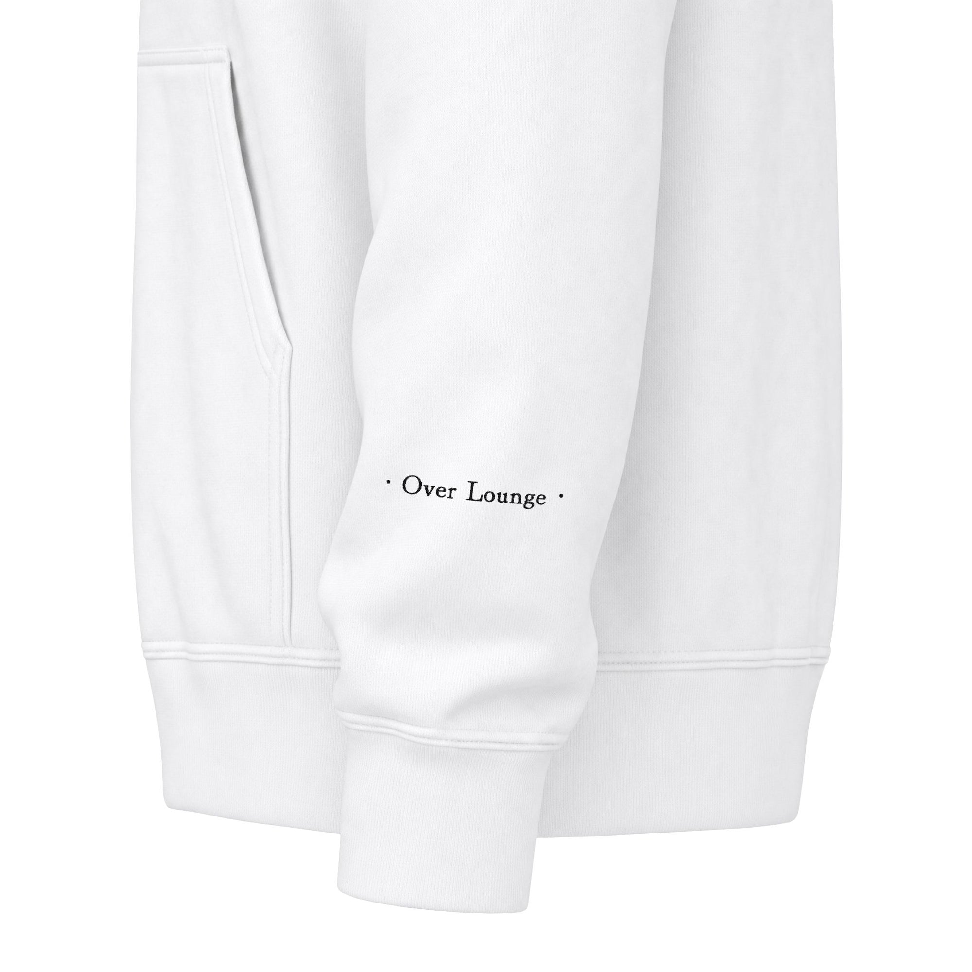 Over Lounge Logo Full-Zip Sweatshirt Hoodie