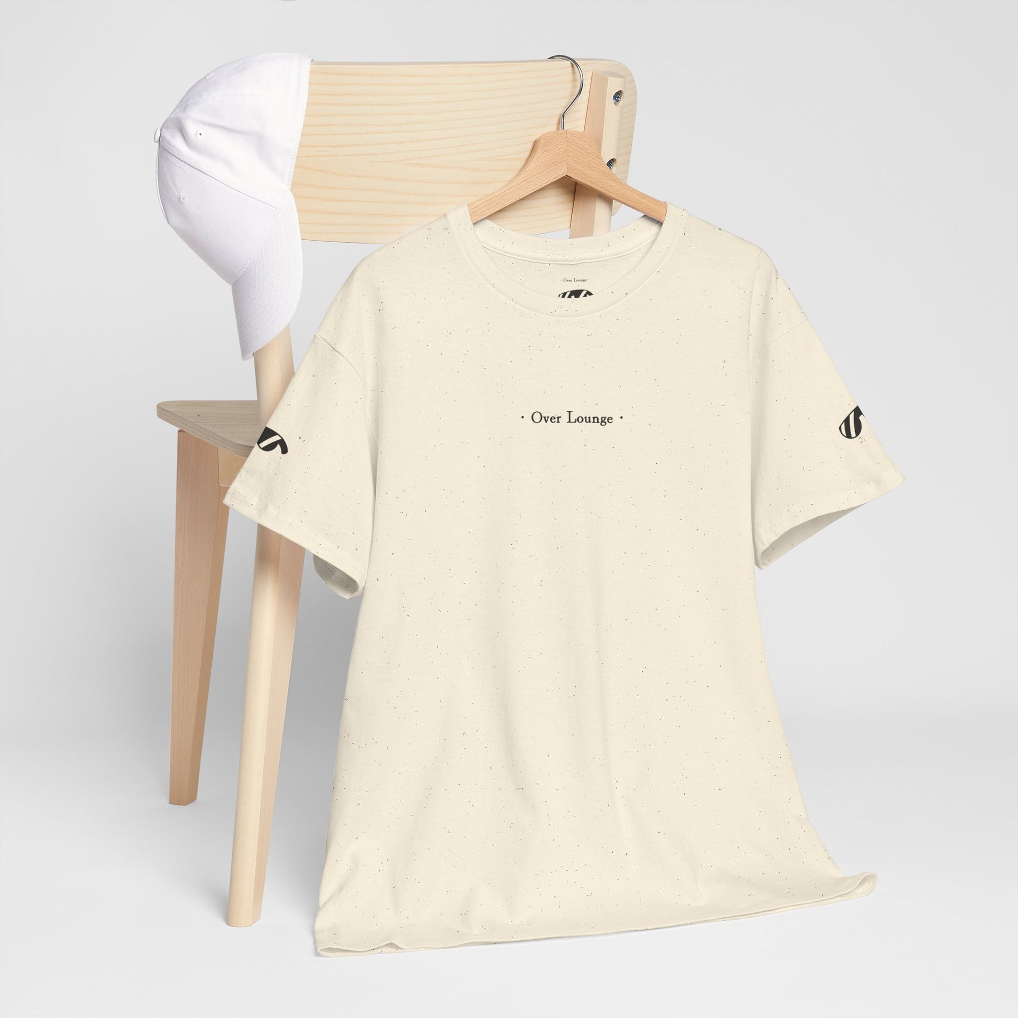 Minimalist "One Lounge" T-Shirt - Unisex White Graphic Tee