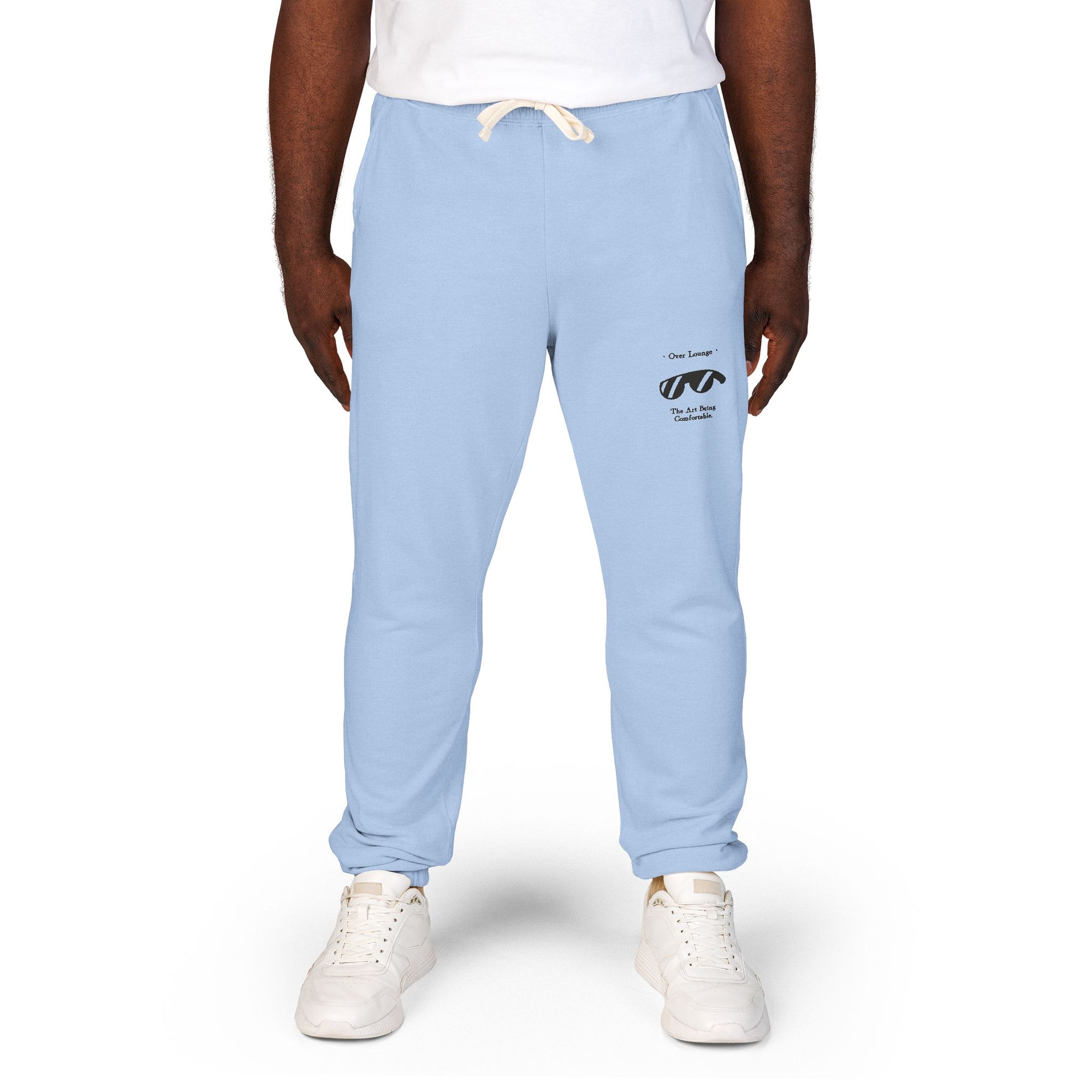 Over Lounge Logo Graphic Cozy Lounge Joggers