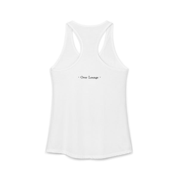 Women's Ideal Racerback Over Lounge Logo Tank