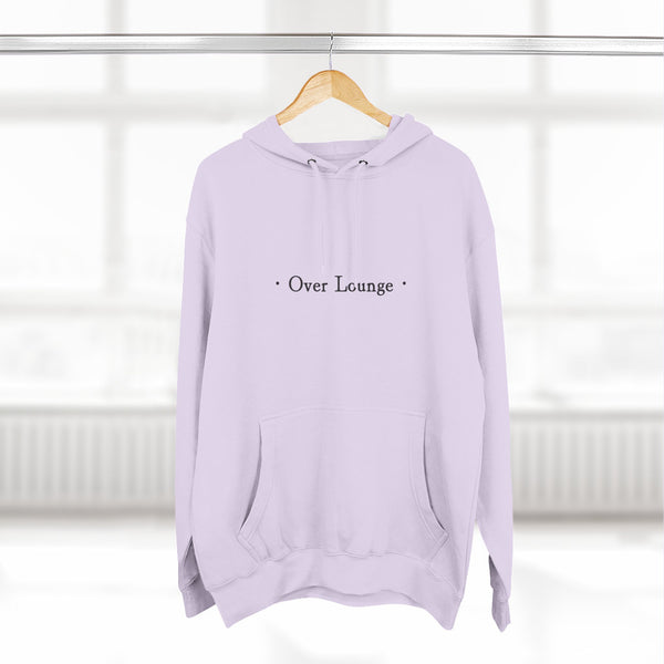 Over Lounge Logo Fleece Hoodie