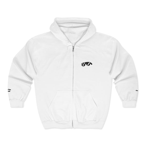 Over Lounge Logo Full-Zip Sweatshirt Hoodie