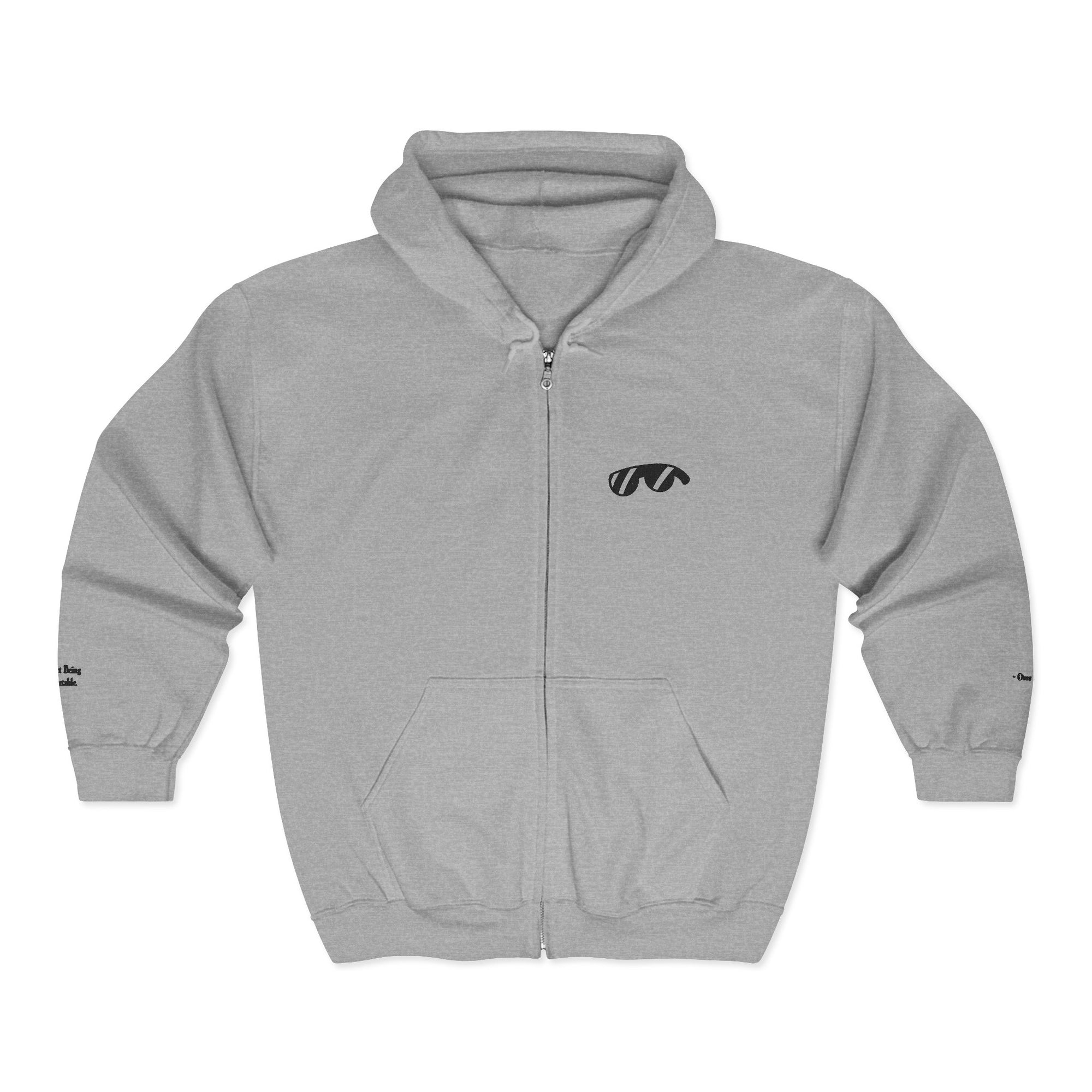 Over Lounge Logo Full-Zip Sweatshirt Hoodie