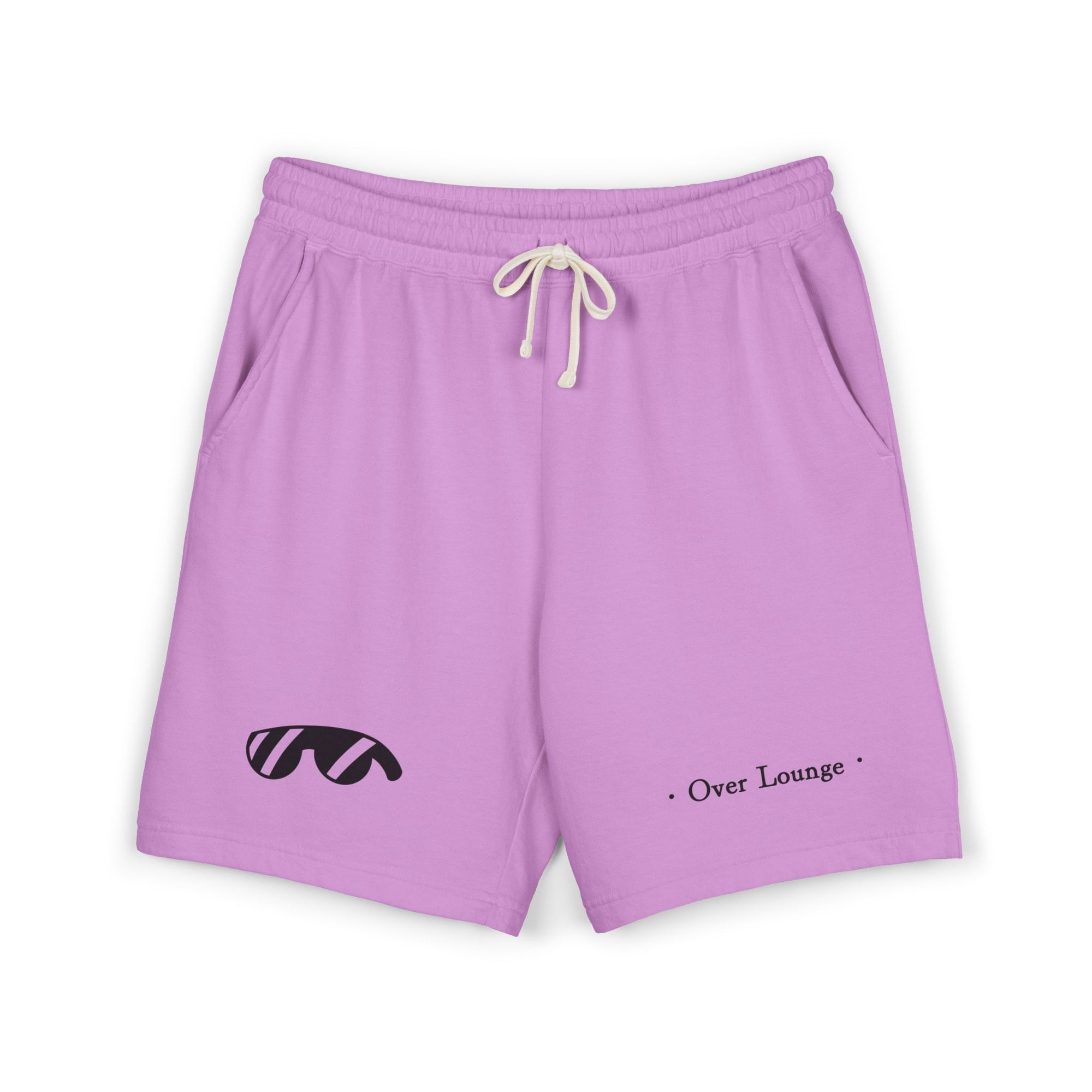 Lightweight Fleece Sweat Shorts - "The Art Being Comfortable" Lounge Shorts