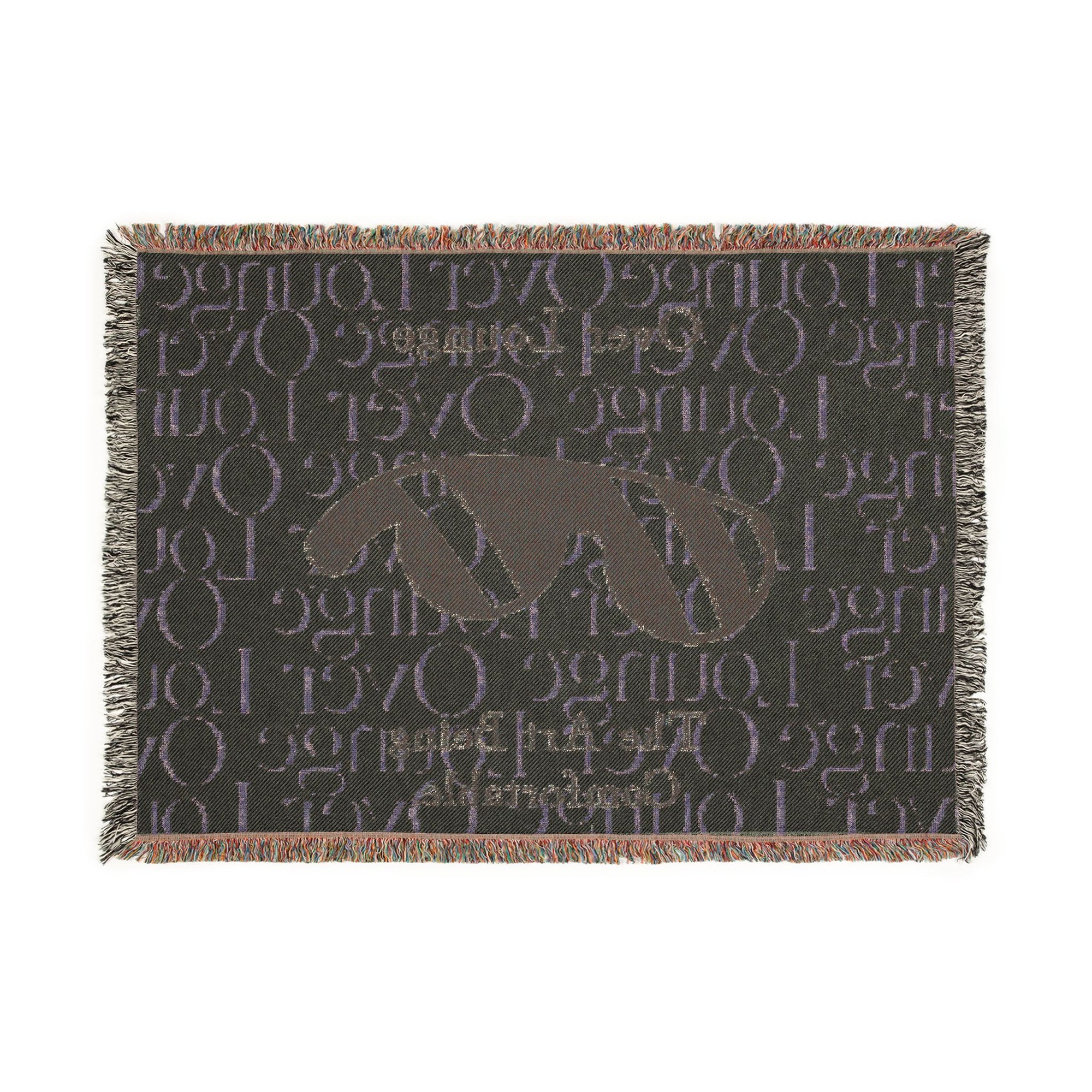 Over Lounge Woven Blanket Cozy Throw for Living Room