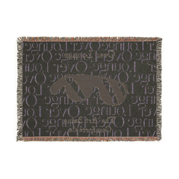 Over Lounge Woven Blanket Cozy Throw for Living Room