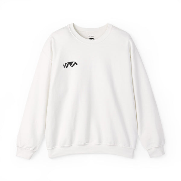 Minimalist 'Over Lounge' Crewneck Sweatshirt