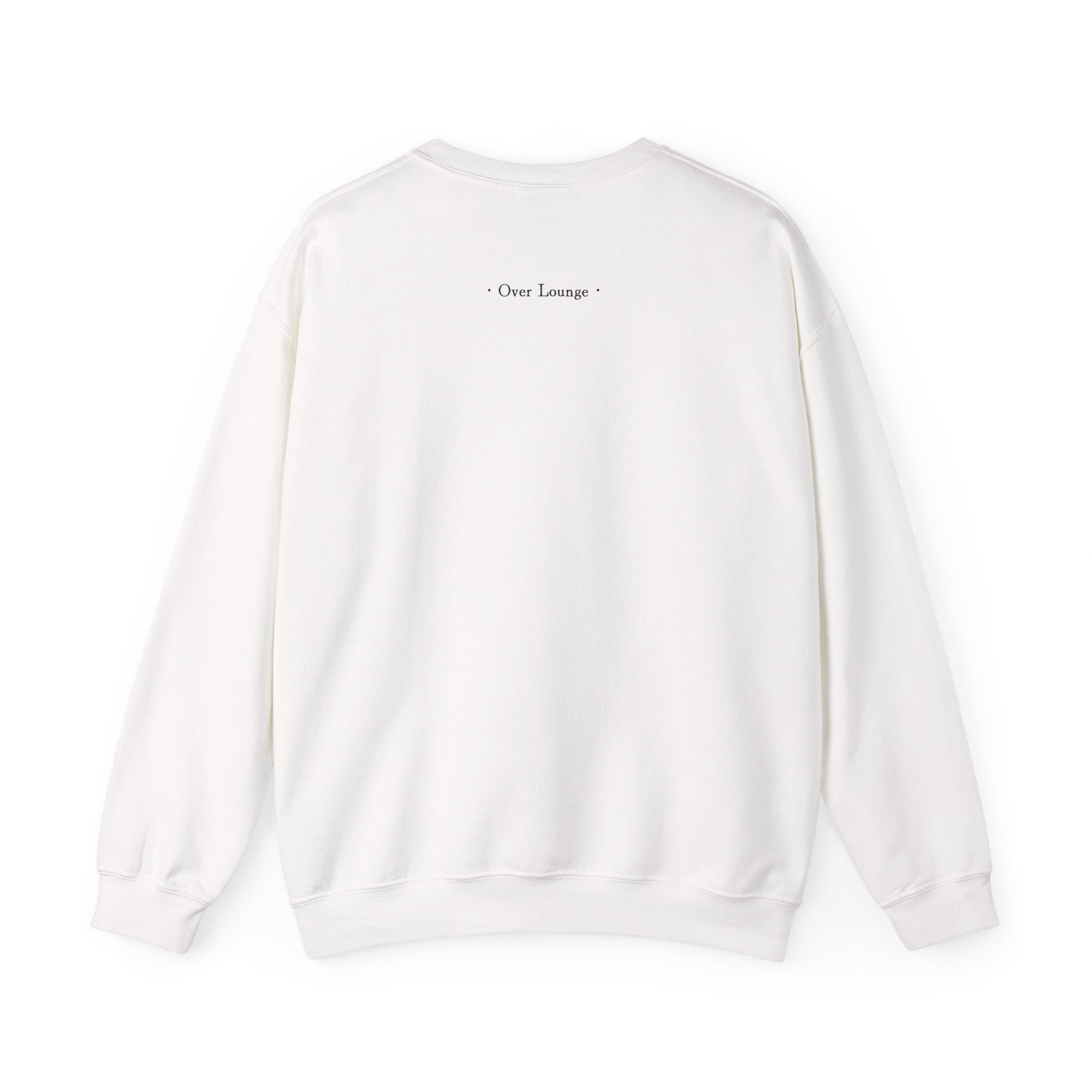 Minimalist 'Over Lounge' Crewneck Sweatshirt