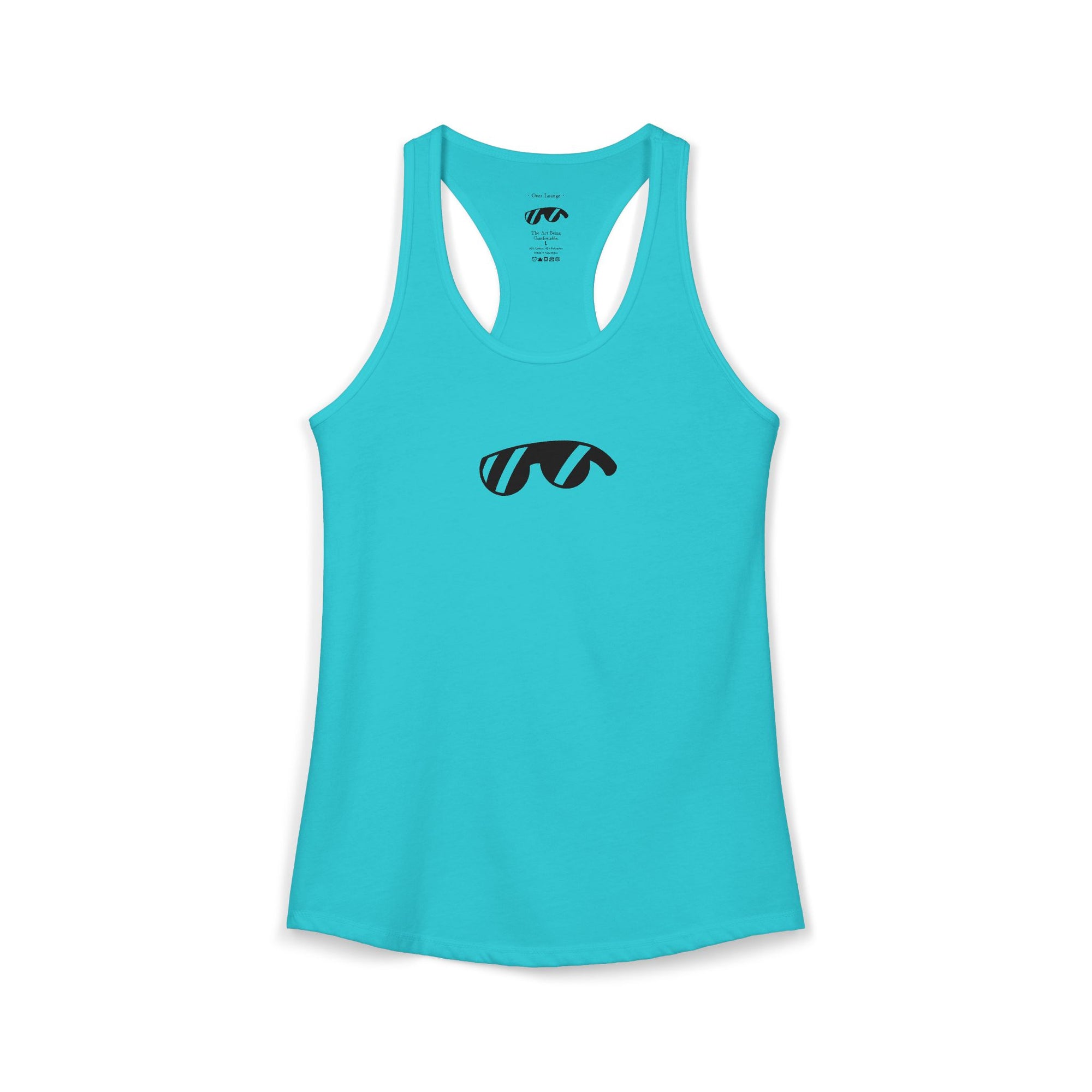 Women's Ideal Racerback Over Lounge Logo Tank