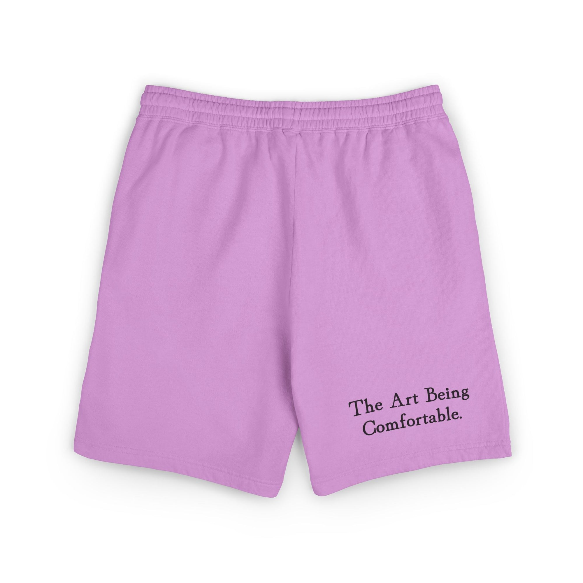 Lightweight Fleece Sweat Shorts - "The Art Being Comfortable" Lounge Shorts