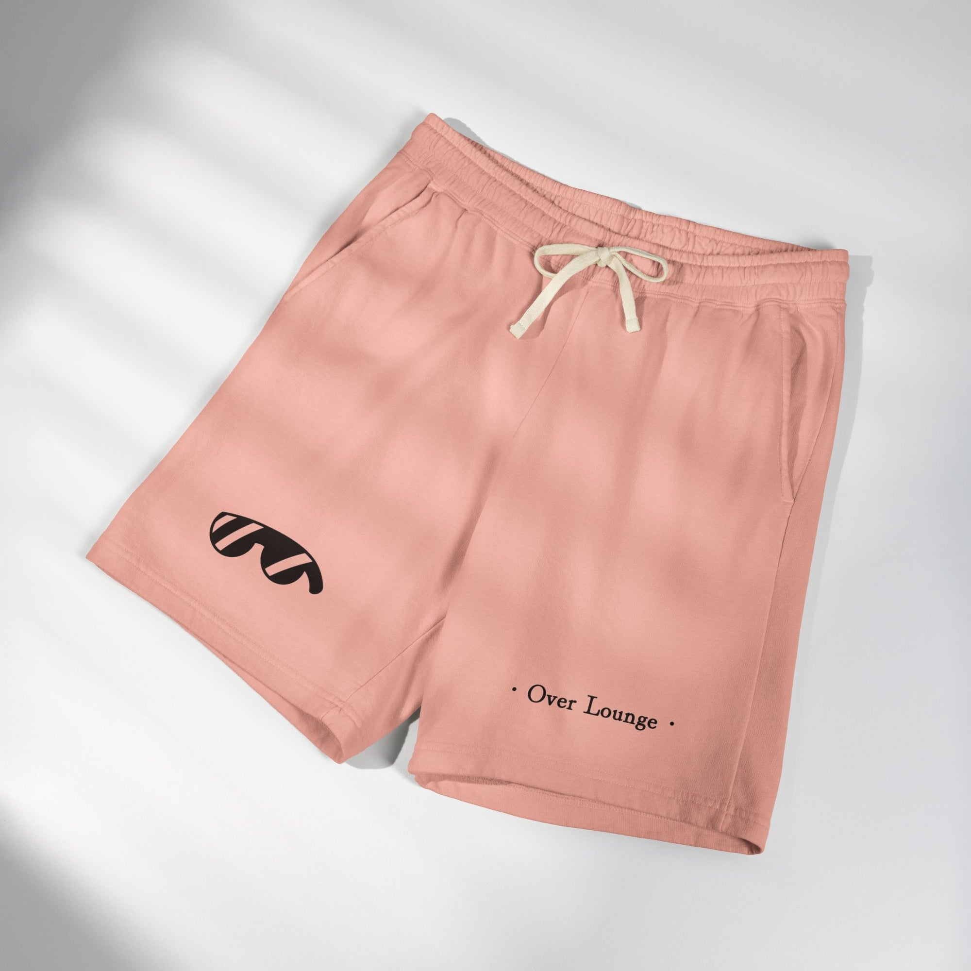 Lightweight Fleece Sweat Shorts - "The Art Being Comfortable" Lounge Shorts