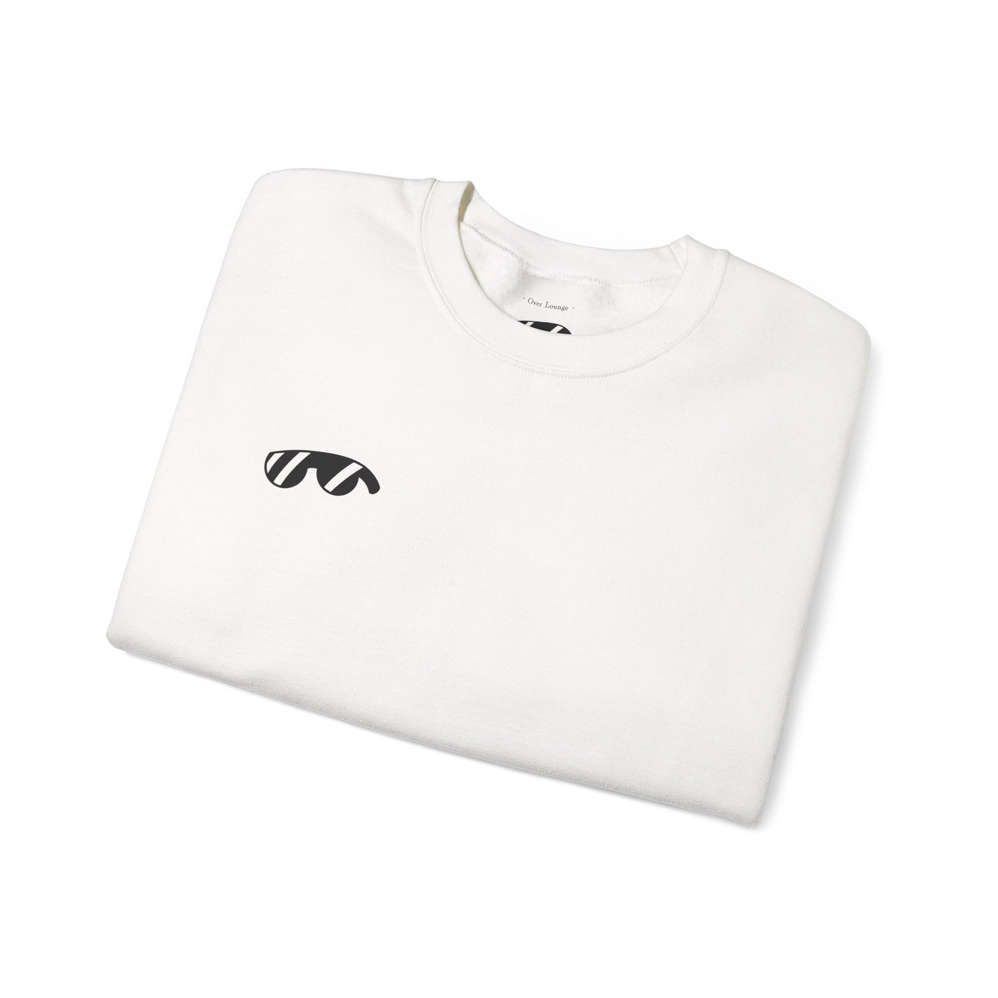 Minimalist 'Over Lounge' Crewneck Sweatshirt