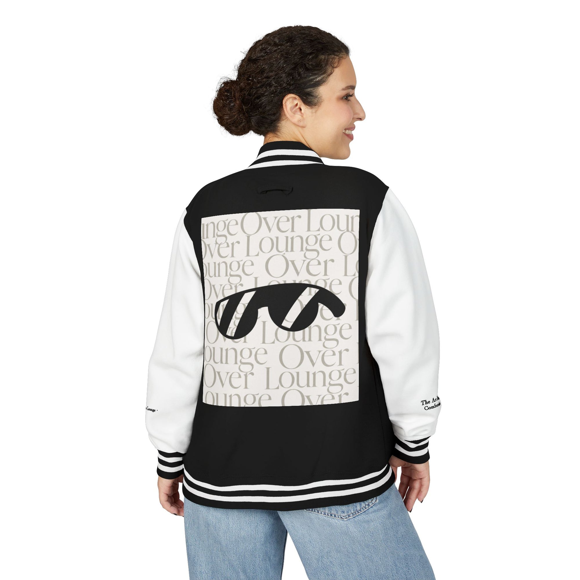 Over Lounge Varsity Jacket