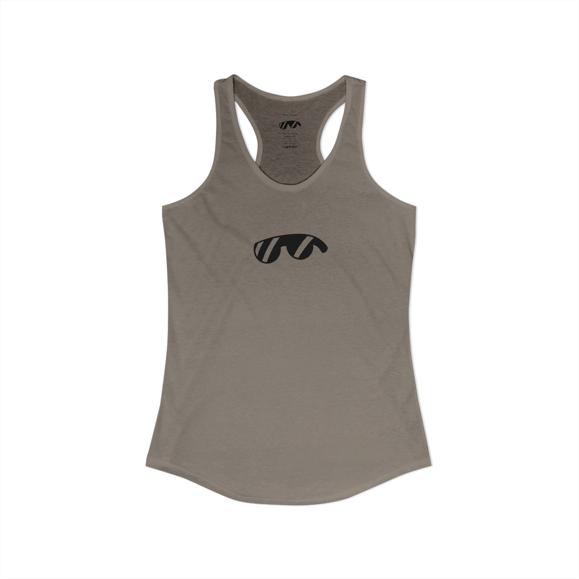 Women's Ideal Racerback Over Lounge Logo Tank