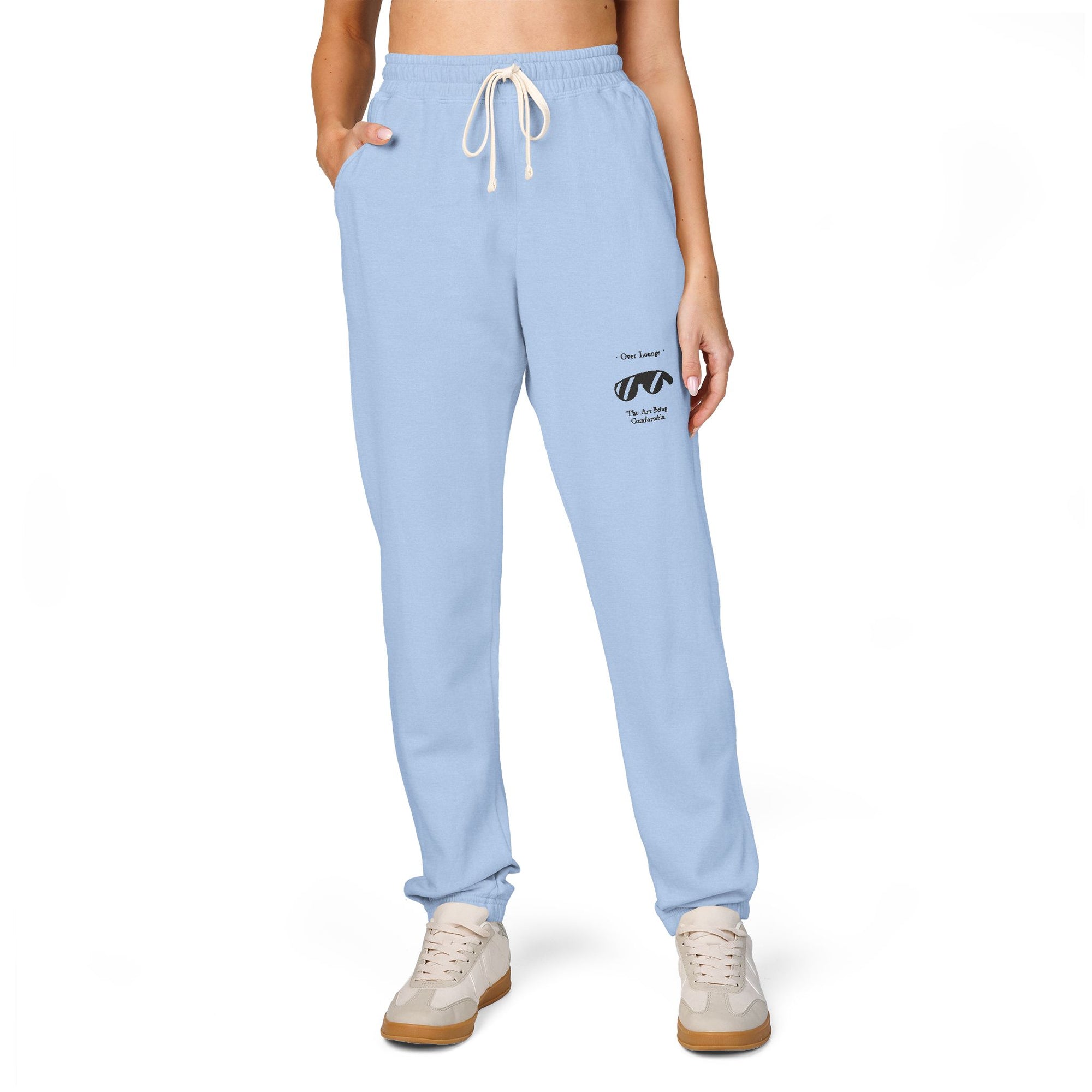 Over Lounge Logo Graphic Cozy Lounge Joggers