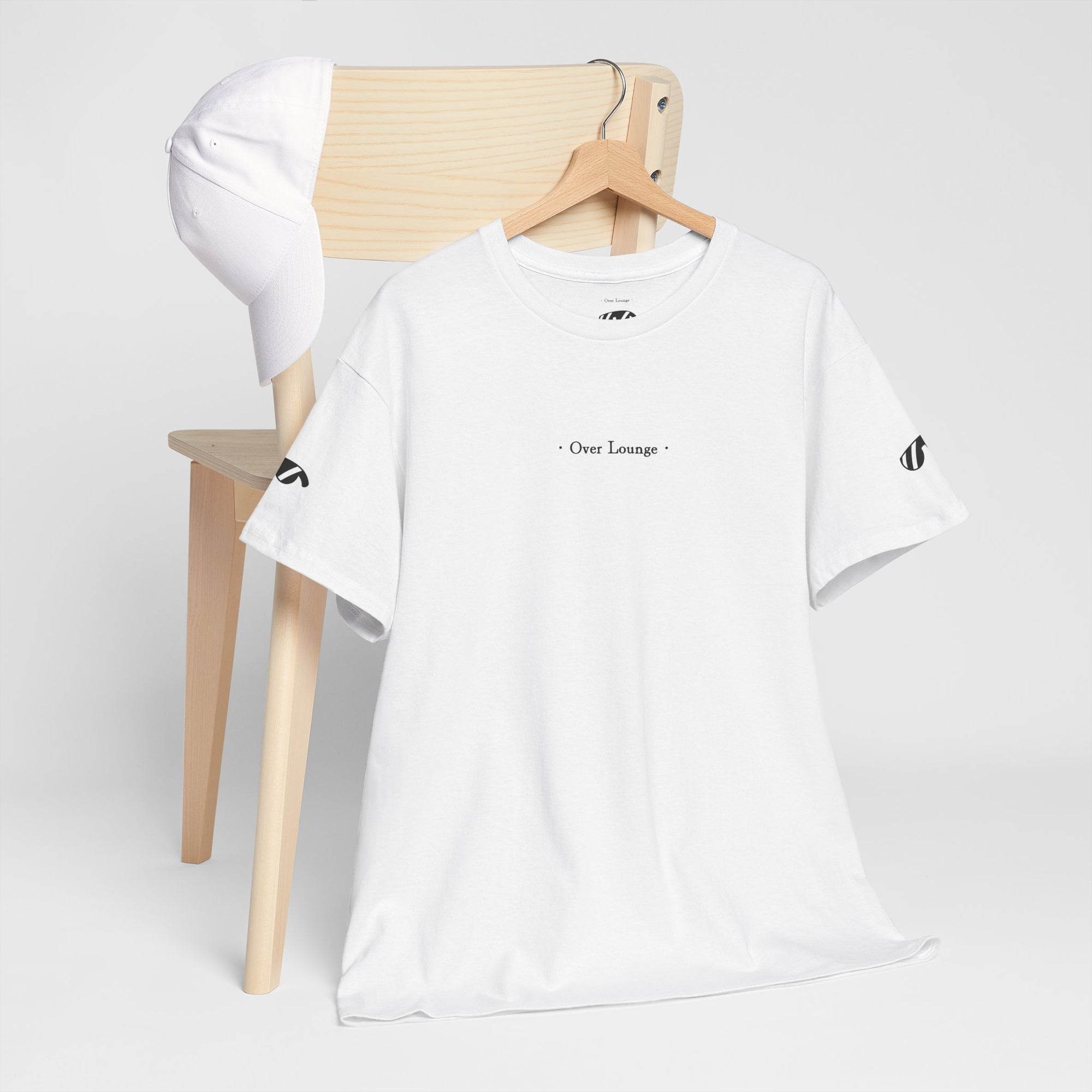 Minimalist "One Lounge" T-Shirt - Unisex White Graphic Tee