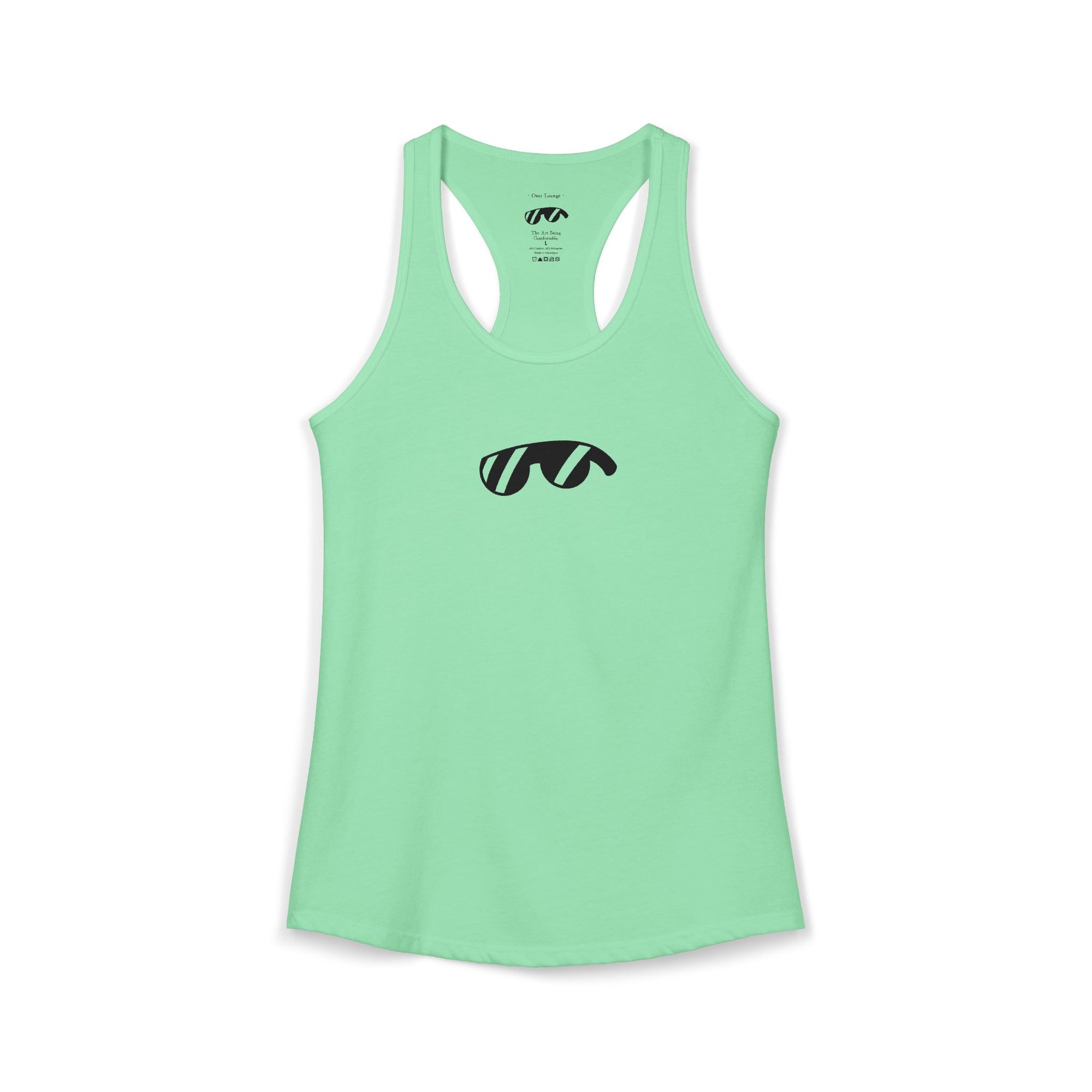 Women's Ideal Racerback Over Lounge Logo Tank