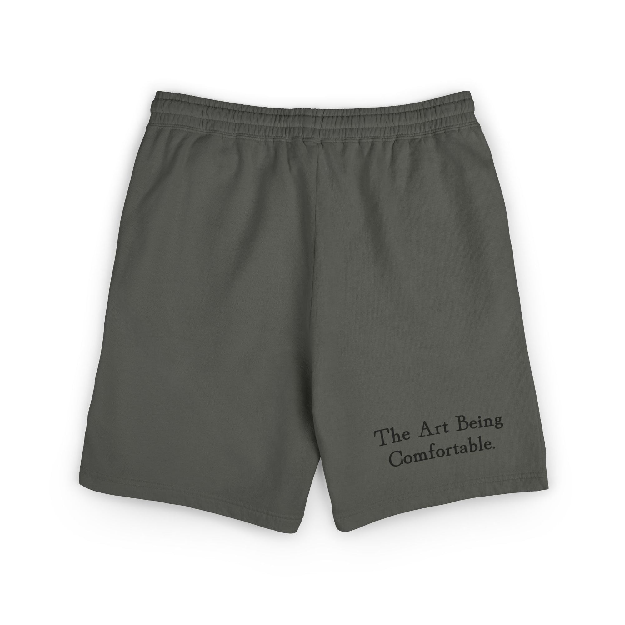 Lightweight Fleece Sweat Shorts - "The Art Being Comfortable" Lounge Shorts