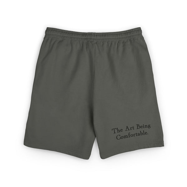 Lightweight Fleece Sweat Shorts - "The Art Being Comfortable" Lounge Shorts