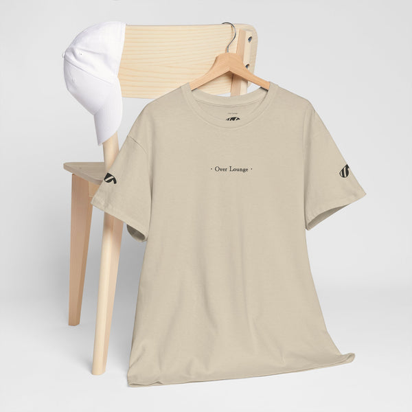 Minimalist "One Lounge" T-Shirt - Unisex White Graphic Tee